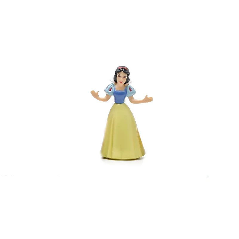 1 Snow White Милый Белоснежка, 7 гномов, статуэтк, украшение для дома, миниатюрные подарки для детей, бонсай, декоративная фигурка, смола, ремесло, садовое украшение - Цвет: 1 Snow White