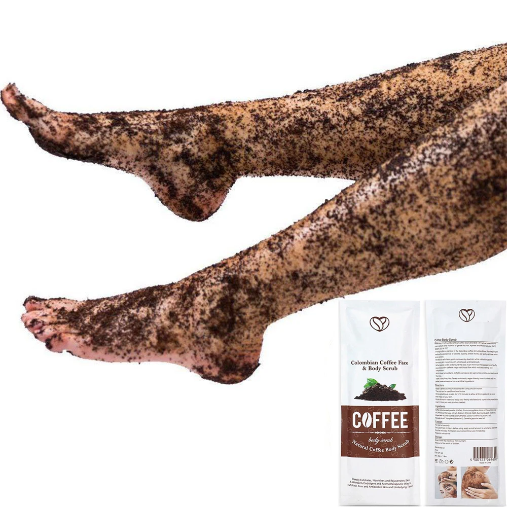 Кофейный скраб крем для тела натуральная Органическая формула морская соль