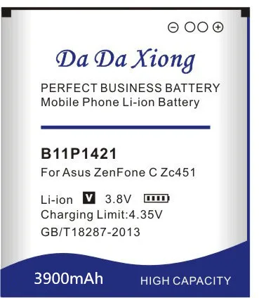 Аккумулятор Da Xiong 3900 мАч B11P1421 для Asus ZenFone C ZC451CG Z007 | Мобильные телефоны и аксессуары