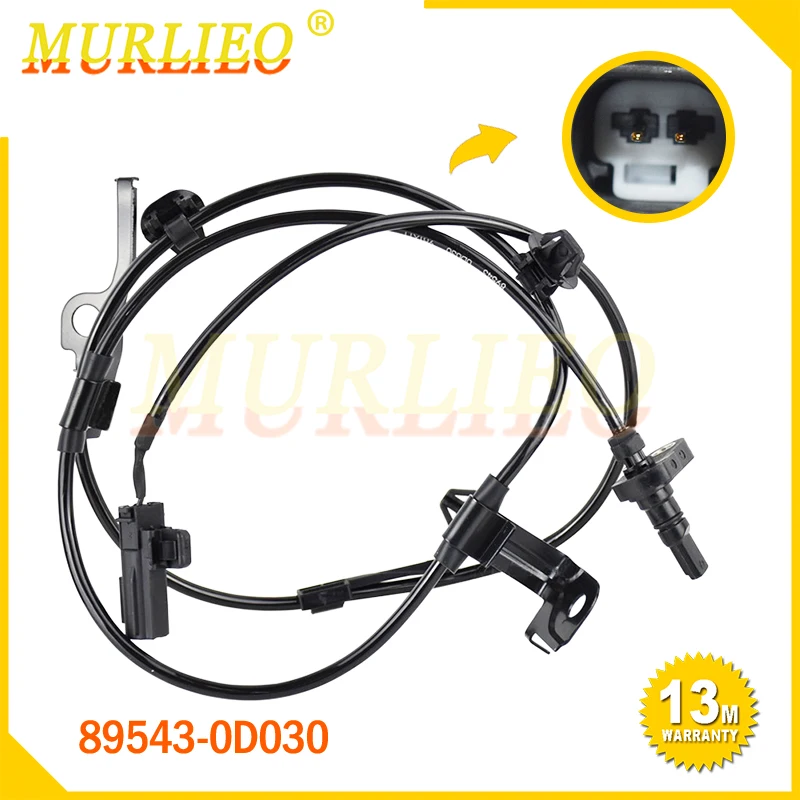 

Front Left ABS Wheel Speed Sensor For Toyota Yaris Vios 2008-2013 89543-0D030 895430D030