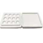 1 шт. упакована в чехол стоматологическое лабораторное оборудование фарфор смешивания полив увлажняющий пластины 12 Слот Керамика палитра