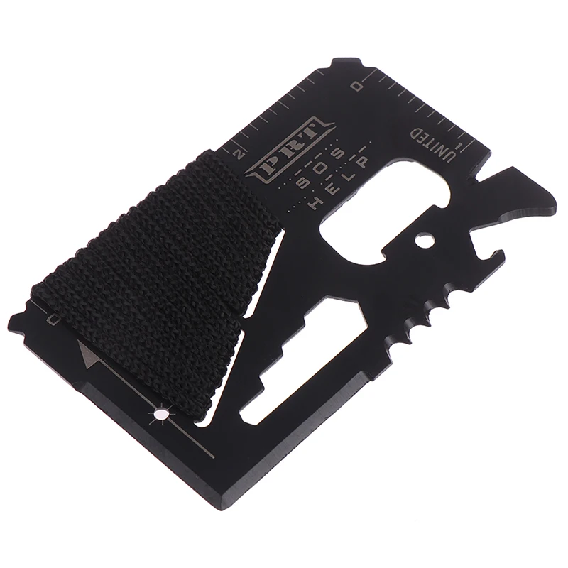 

1PC 11 in 1 Camping Survival Pocket Multi tool Military Multifunction Swiss Army Wallet Kinfe Tools Credit Card Knife