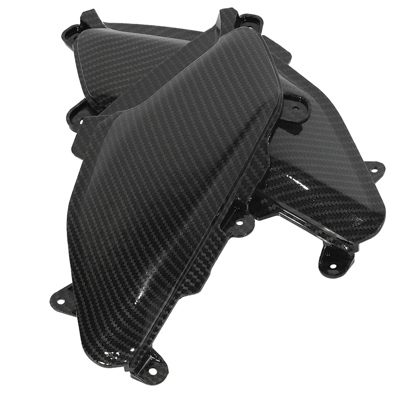 Задняя боковая крышка мотоцикла из углеродного волокна ABS декоративный Чехол для