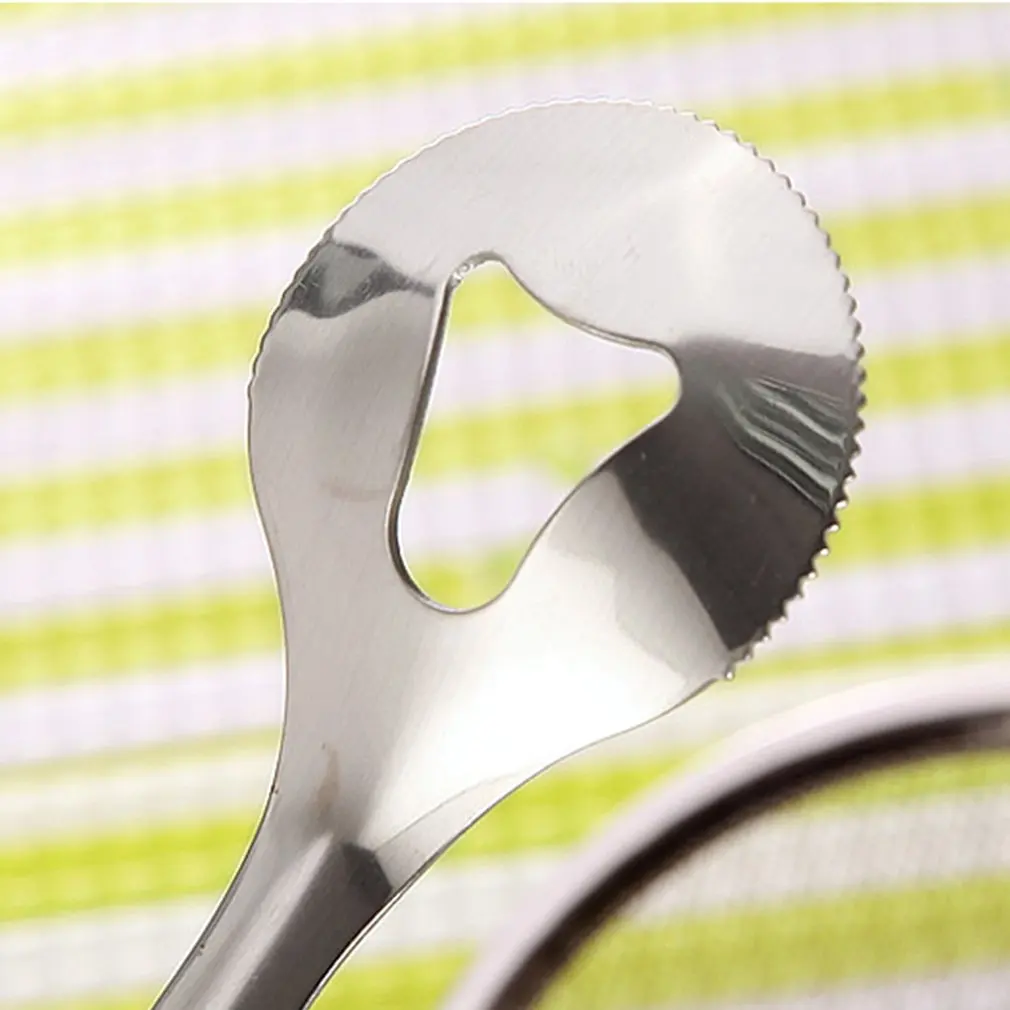 

Multifunctional stainless steel clip-on filter filter spoon with clip food fried salad barbecue accessories kitchen gadgets