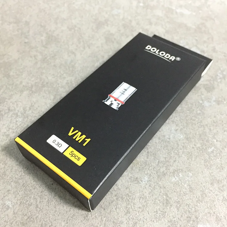 5 шт./кор. Замена VM1 0.3ohm 0.8ohm Vape катушки сердечника для Винчи Pod Комплект сетки