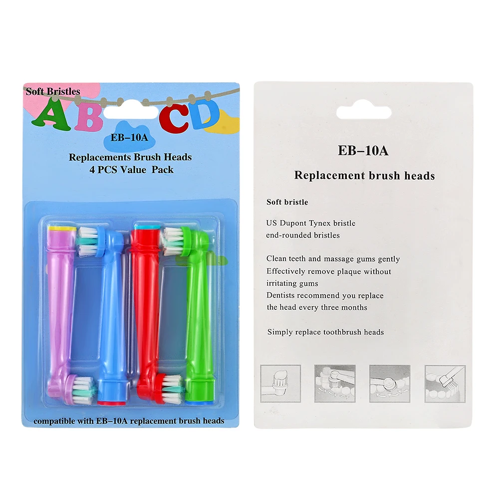 Оптовая продажа головки для электрической зубной щетки детей замены модель EB10A 400