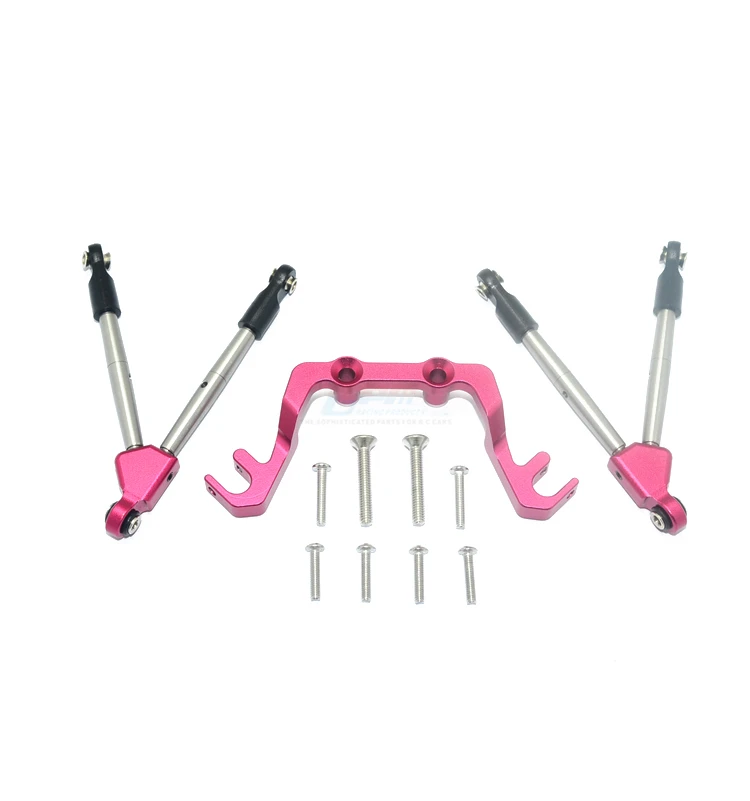 GPM алюминиевые передние тяги с стабилизатором для C HUB TRAXXAS SLASH 4X4 LOW-CG 68086-21 RC Upgrade |