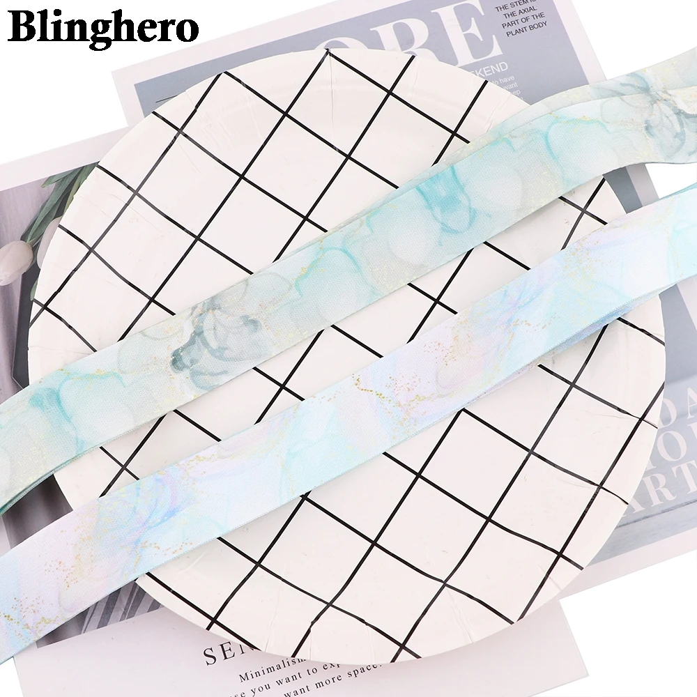 Ремешок на шею CB608 с мраморным принтом для ключей шнурок Женский держатель