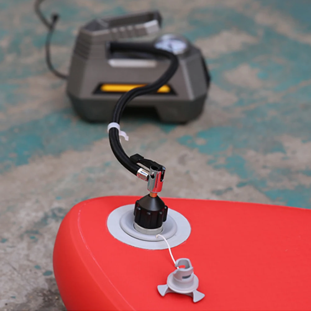 Надувная гребная лодка для серфинга с веслом доска насос Каяка воздушный клапан