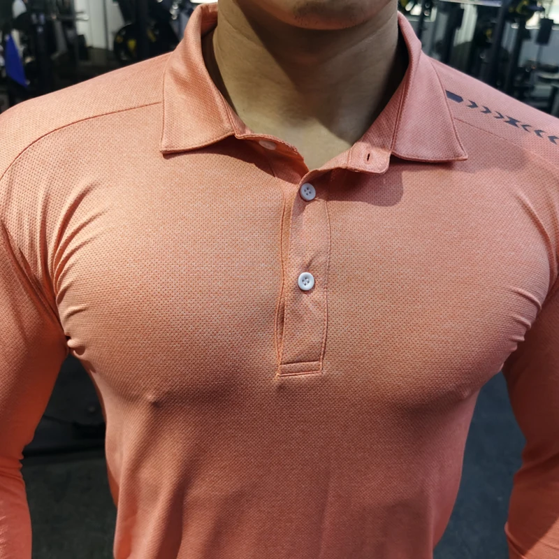 Быстросохнущая футболка для бега мужская спортивная бодибилдинга с длинным