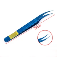 beautiful eyelash tweezers eyelash species high precision flowerer grafting special tool set dolphin golden feather clip