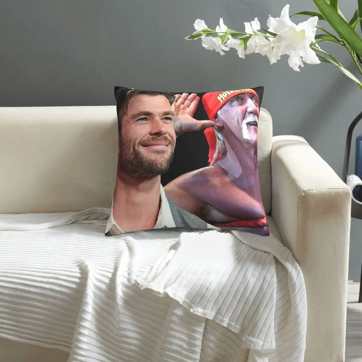

Wwf Wrestling Wrestler pillowcase printed cushion cover sofa waist pillow pillow cover