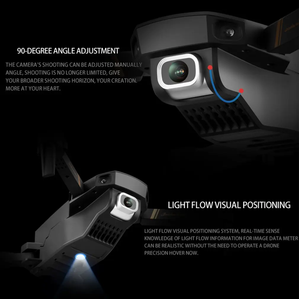 V4 Rc Drone 4k HD Wide Angle Camera WiFi fpv Drone Dual Camera Quadcopter Real-time transmission Helicopter Toys