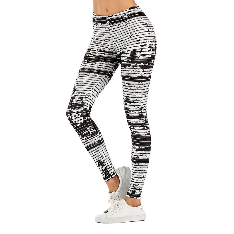 

Сексуальные женские леггинсы для фитнеса, женская одежда с 3D рисунком, леггинсы с подтягивающим бедрами, женские уличные спортивные брюки