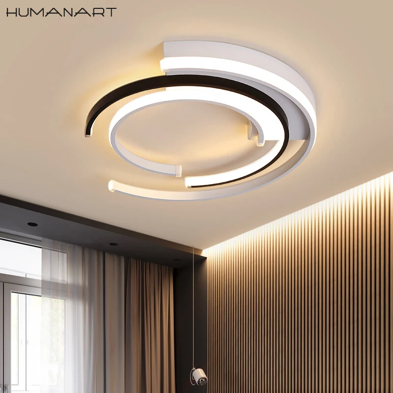 Современный светодиодный потолочный светильник для гостиной спальни блестящие