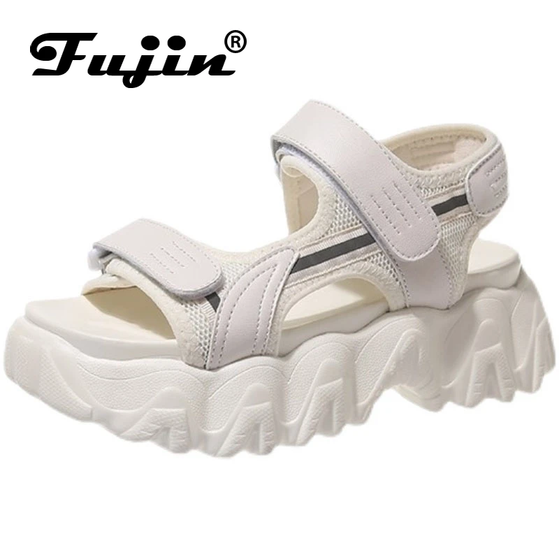 Fujin/Лидер продаж 2020 года Женская обувь Сезон лето Новый стиль Женские босоножки