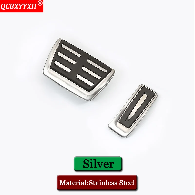 

QCBXYYXH Car styling 2pcs/set Car Accelerator Pedals Fit For Audi Q5 2018 2019 Internal Gas Pedals Decoration Cover Accessories