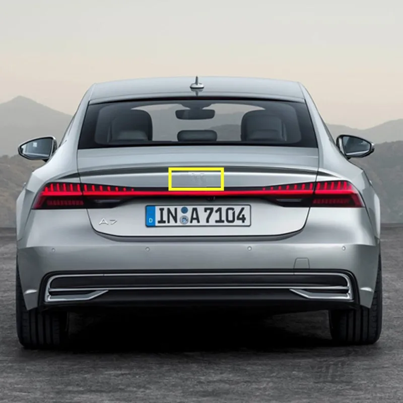 Эмблема значок Передняя средняя 4 кольца решетка багажник логотип наклейка для