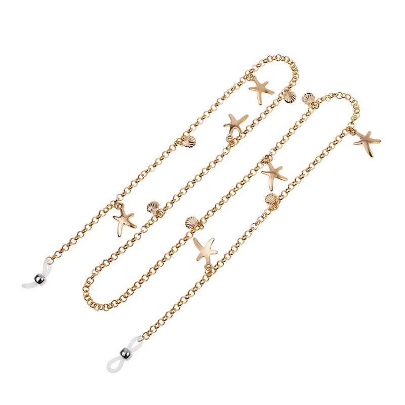 TTLIFE Морская звезда оболочка очки цепь шнурки аксессуары ремешок ожерелье шнурок