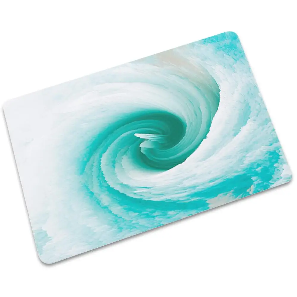 Тонкий резиновый ковер для кухни спальни гостиной прихожей напольный коврик