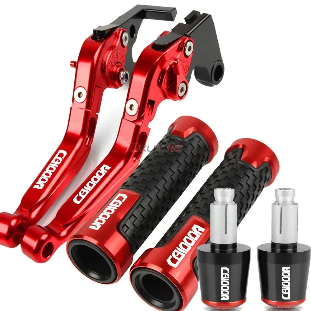 

Motorcycle 2008-2017 Brake Clutch Lever Handlebar Handle Grips Ends For Honda CB1000R CB 1000R 2009 2010 2012 Parts CNC Aluminum