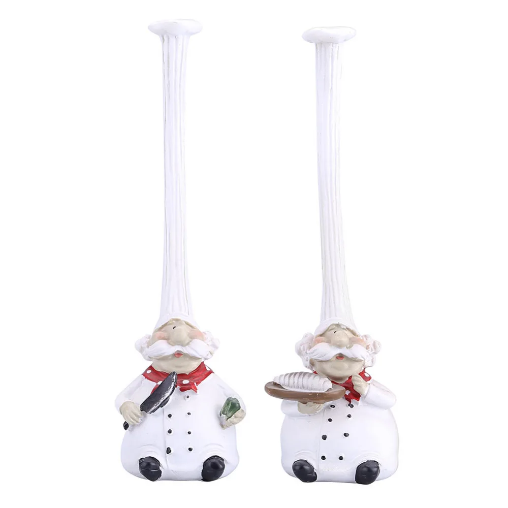 2 шт./компл. креативный шеф-повара из смолы украшение для дома ресторана милый