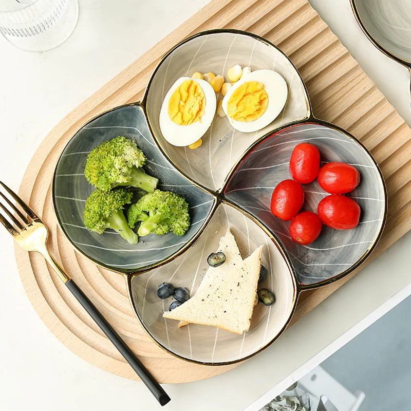 

Набор вечерние метрических тарелок ZZ50PT, фарфоровый десертный керамический набор, Мраморная кухня, свадебные палочки для еды, столовая посу...