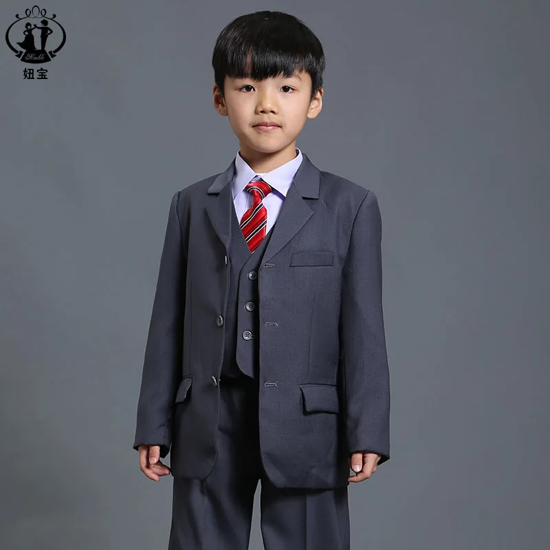 

Серый костюм для мальчиков; Enfant Garcon Mariage; Костюмы для мальчиков на свадьбу; Disfraces Infantiles; Детские костюмы; Строгие костюмы для мальчиков из 3 пр...