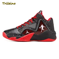professional basketball shoes for men basketball sneakers anti skid high top couple shoes breathable brand basketball boots