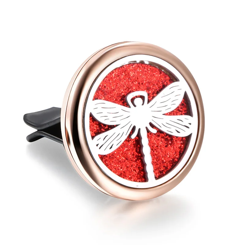 Съемное ожерелье dragonfly из нержавеющей стали цвет розовое золото|Подвески| |