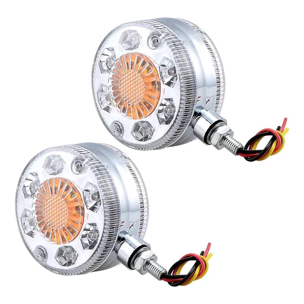 Универсальный светодиодный стоп сигнал поворота для грузовиков 2 шт. 24 В дюйма