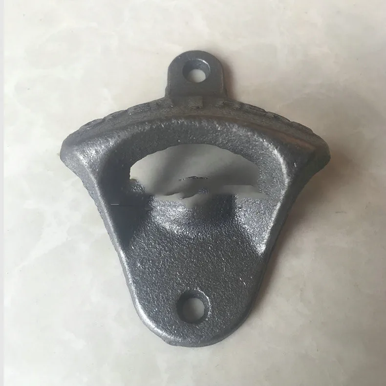 Античная бронзовая деревенская железная подвесная открывалка настенная пивная