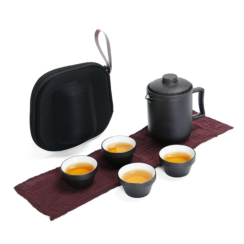 Керамические чайные чашки для путешествий чайных церемоний чайный горшок с