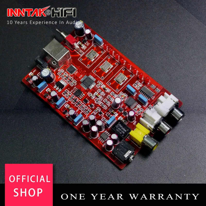 Hifi XMOS + PCM5102 TDA1308 USB Коаксиальная ЦАП звуковая карта 32 бит 384K выход для наушников