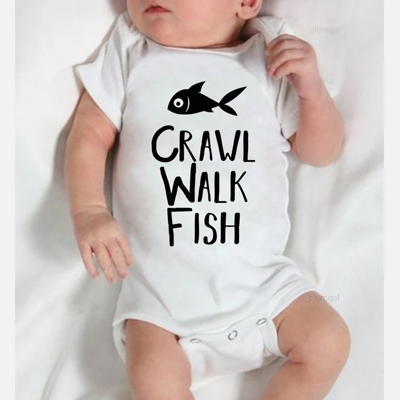 Одежда для маленьких девочек зимняя одежда хлопковый комбинезон с принтом рыбок