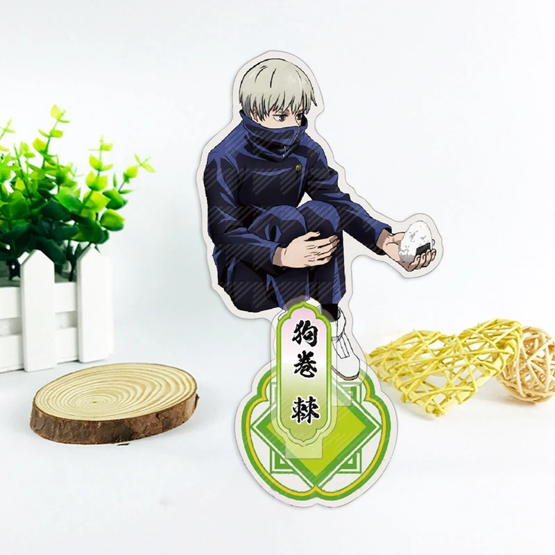 

Anime Jujutsu Kaisen Acrylic Humanoid Model Action Station Accessories Desk Board Decoration