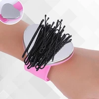 clip wrist watch novelty comfortable to wear universal for professional use hair wrist looper magnet wrist looper