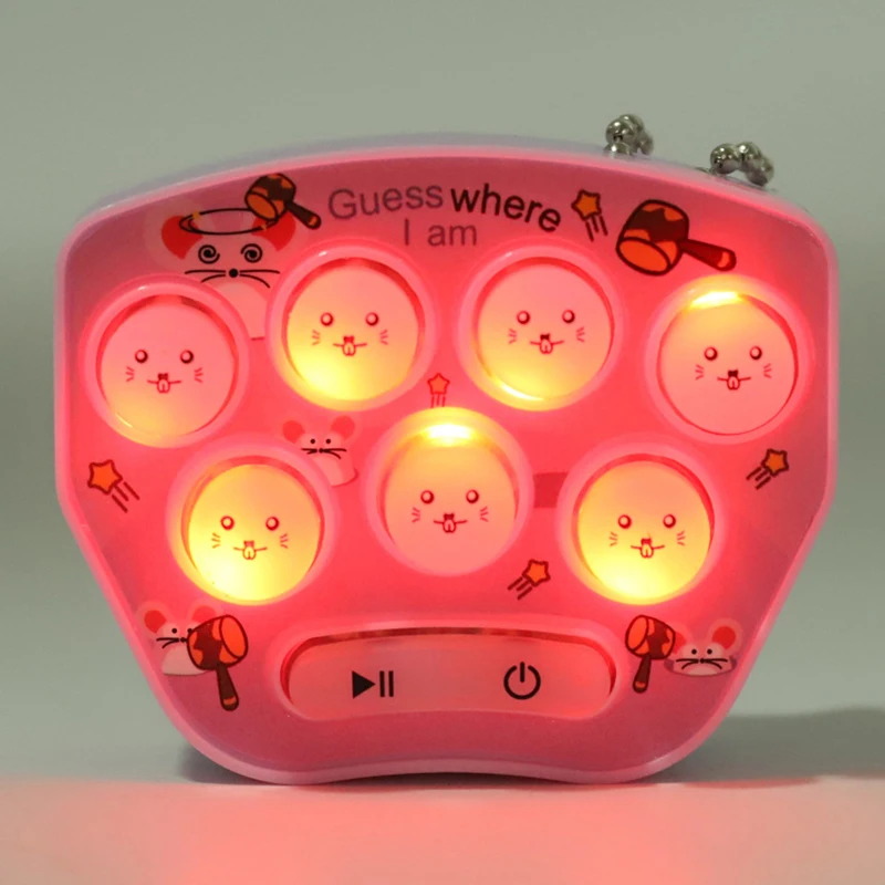 Мини-хит игровой автомат для хомяка забавные Детские обучающие игрушки брелок