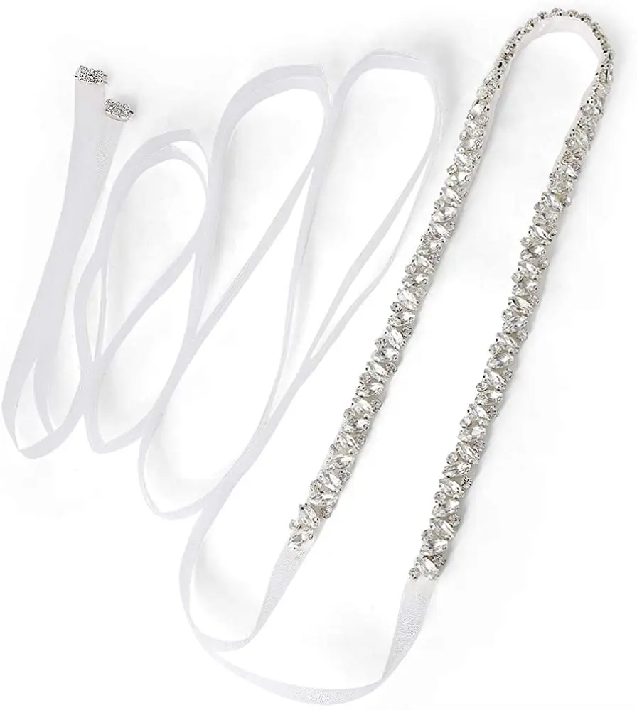 JLZXSY с украшением в виде кристаллов свадебные пояса свадебный пояс Стразы