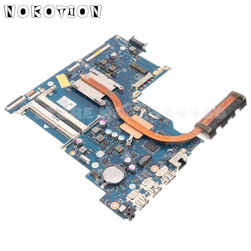 nokotion brand new 813971 501 813971 001 for hp 255 g4 15 ac 15 af laptop motherboard abl51 la c781p a8 7410 cpu free heatsink free global shipping