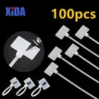 100 шт. 4*150 мм застежки-молнии, записывающий провод, кабель питания, этикетка, метка, нейлоновая самоблокирующаяся стяжка, сетевой кабель, маркер, шнур, провод, ремешок, застежка-молния