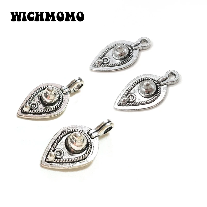 Подвеска в виде капли воды из цинкового сплава 27 х15 мм 10 шт.|charm pendant|zinc alloycharm pendant diy
