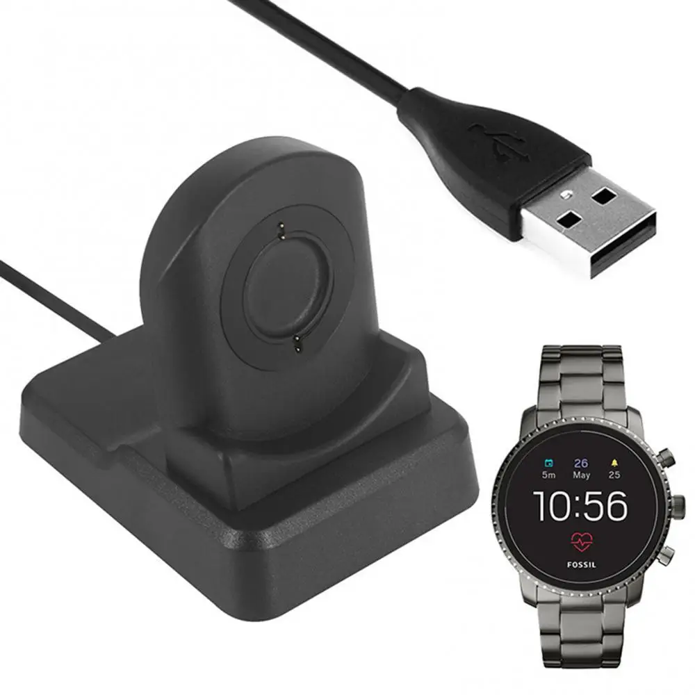

Mini Portable Smart Watch Charging Dock Station Charger Adapter for Fossil-4/5