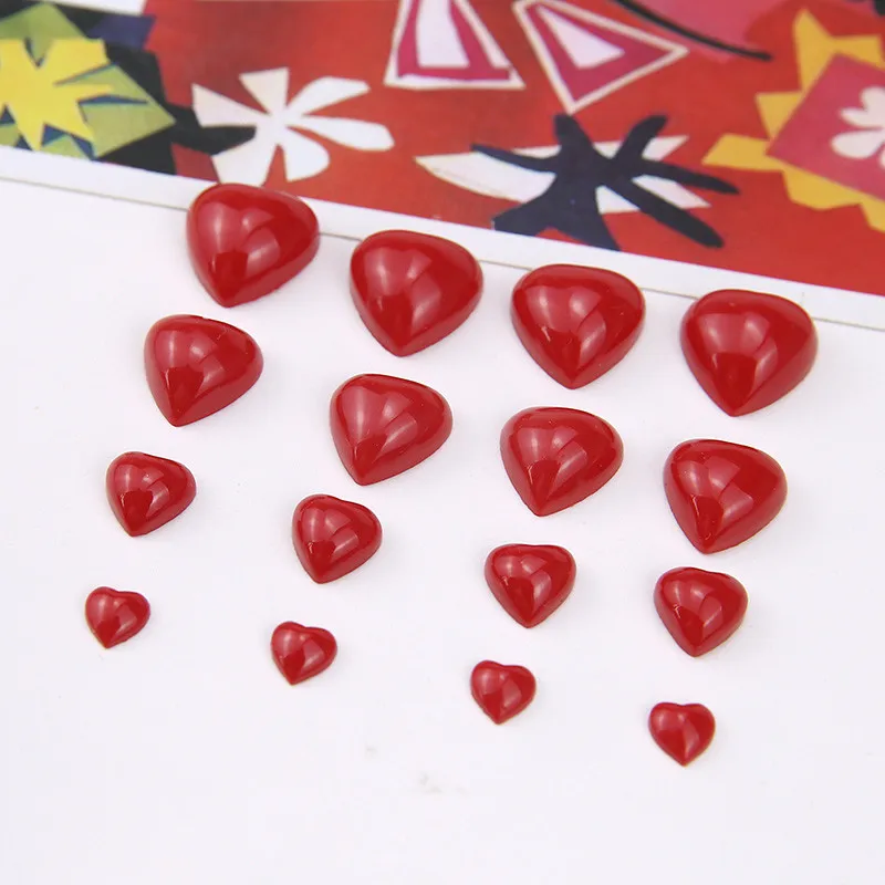 10 шт. серьги в форме сердца Корейском стиле серьги-капли с сердечком для женщин