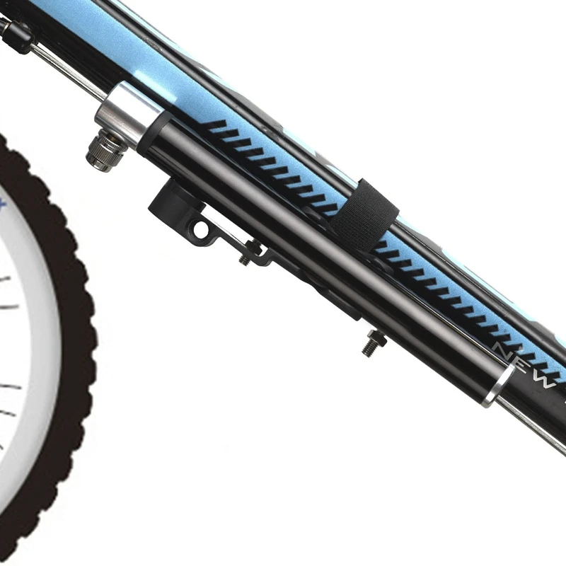 

Bicycle Pump Mountain Bike Mini Pump US French Mouth Aluminum Alloy High Pressure Portable