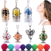 new mexico chime music ball bell cages necklace vintage pregnancy necklace for aromatherapy essential oil pregnant women