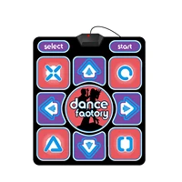USB 80x90cm Dance Gaming Mat For Player Anti-Slip Dancing Blanket Dance Pad Compatible For Laptop Home Entertainment