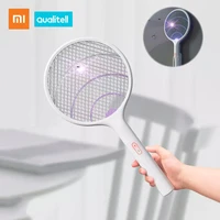 original xiaomi qualitell electric mosquito swatter rechargeable handheld wall mounted insect fly killing dispeller