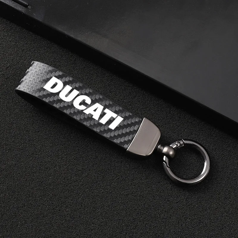 Кольцо для ключей из углеродного волокна Ducati 796 795 821 Monster 696 демоel Multistrada скремблер