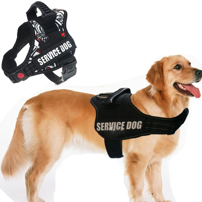 Военная Униформа Класс Heavy Duty нагрудный ошейник для собак больших средних и